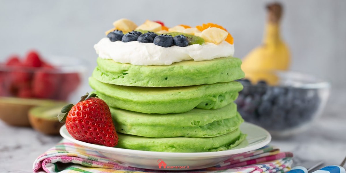 پنکیک‌ اسفناج