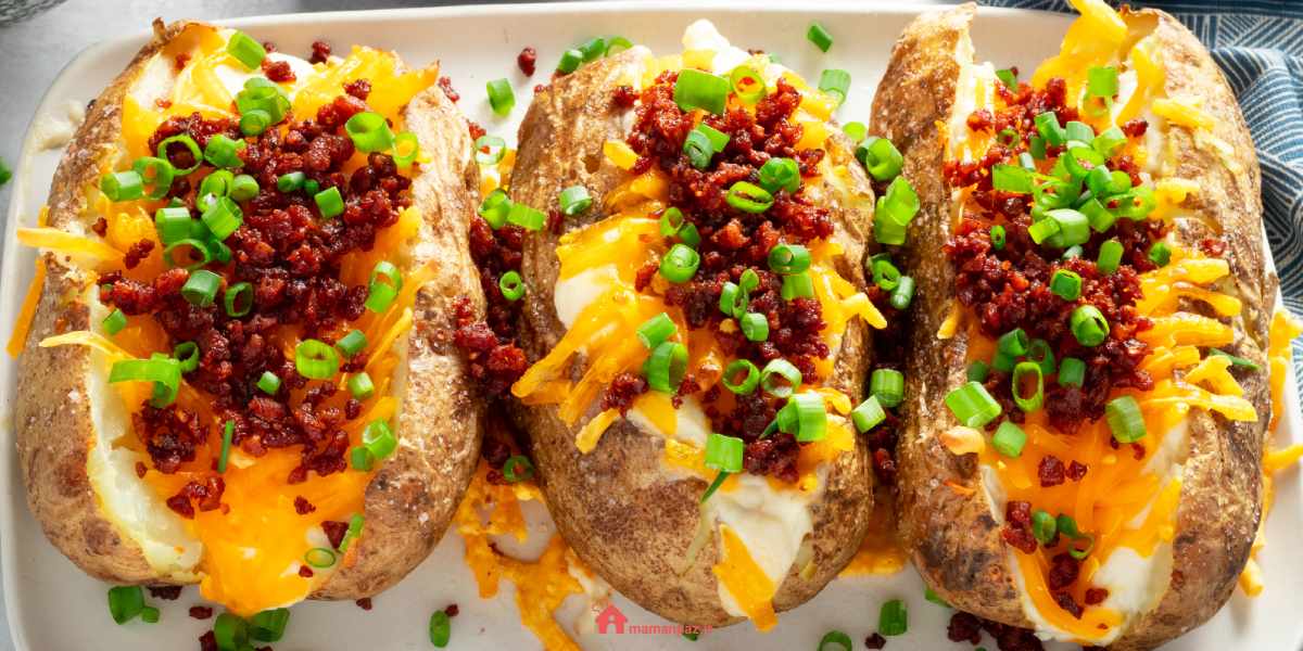 سیب‌زمینی شکم پر