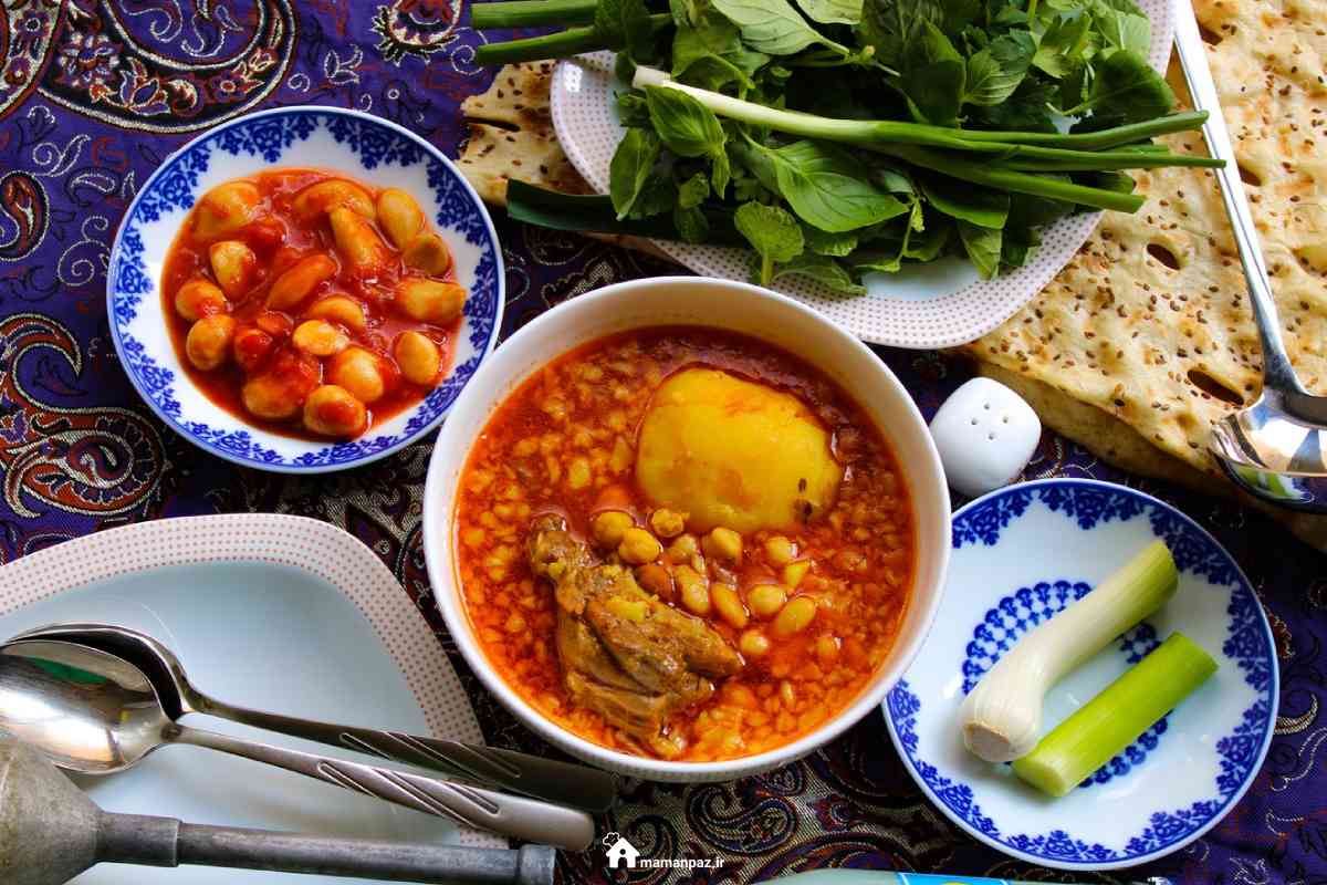 آبگوشت ساده