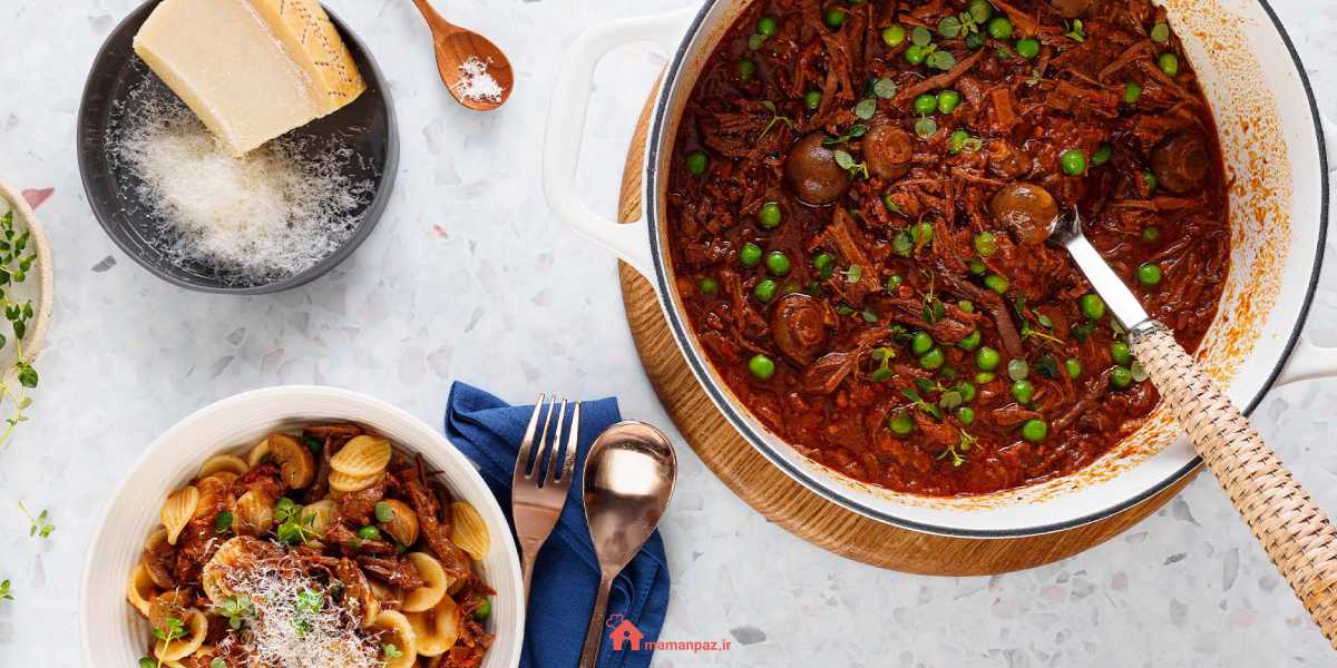 طرز تهیه ۹ مدل خوراک راگو - مامان‌پز