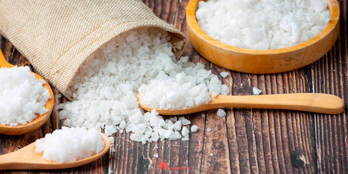 اندازه لازم نمک
