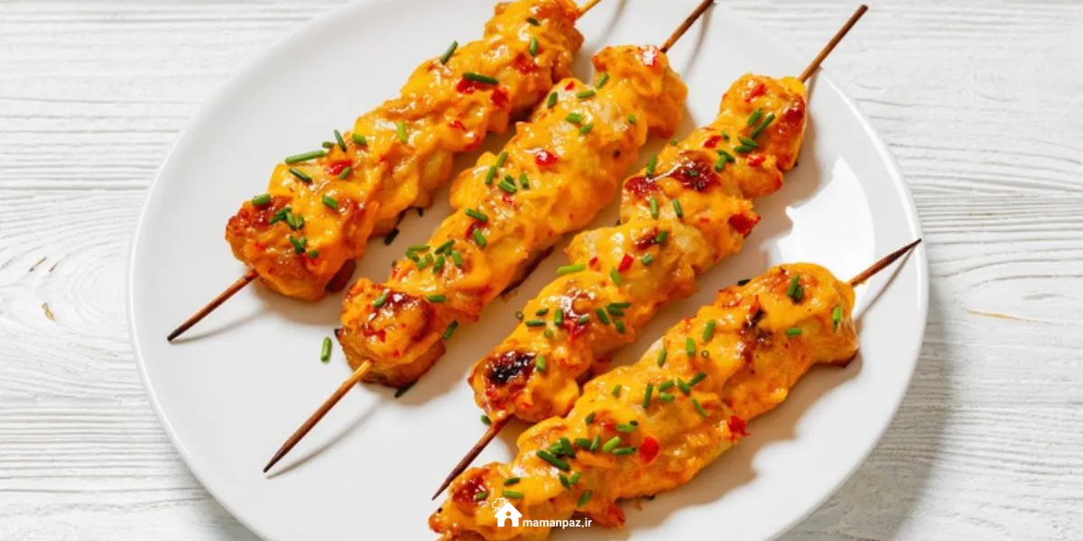 جوجه کباب هواپزی