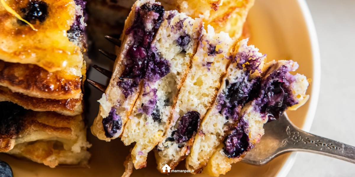 پنکیک بلوبری