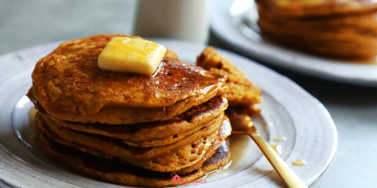 پنکیک کدو حلوایی