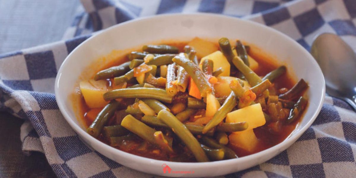 خورش لوبیا سبز