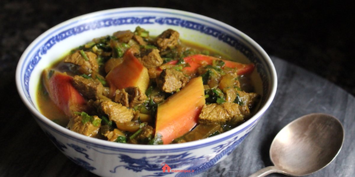 خورش ریواس و کرفس