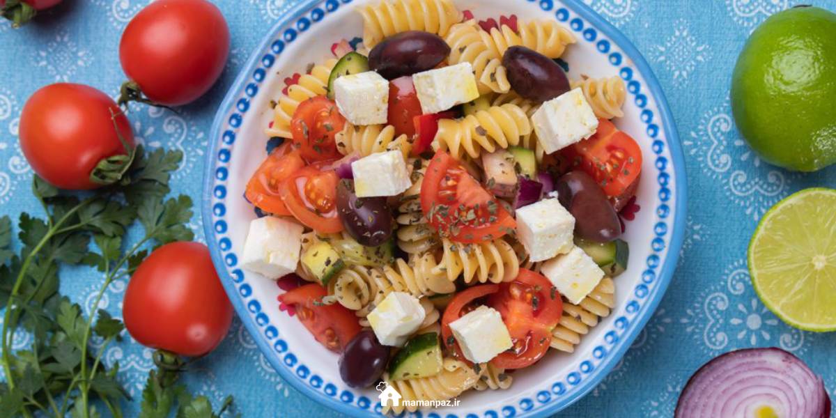 سالاد ماکارونی رژیمی