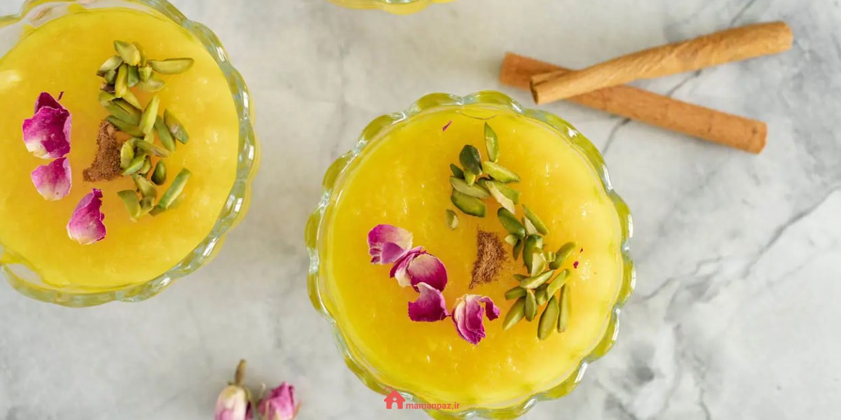 شله زرد قالبی