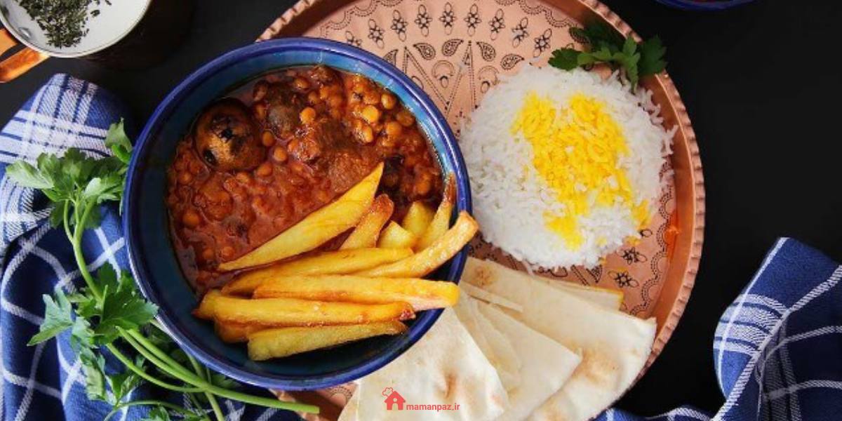 خورش قیمه رژیمی 