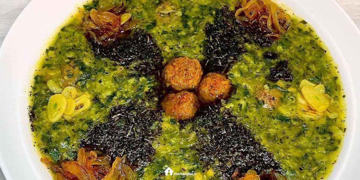 آش شوربا با کوفته قلقلی