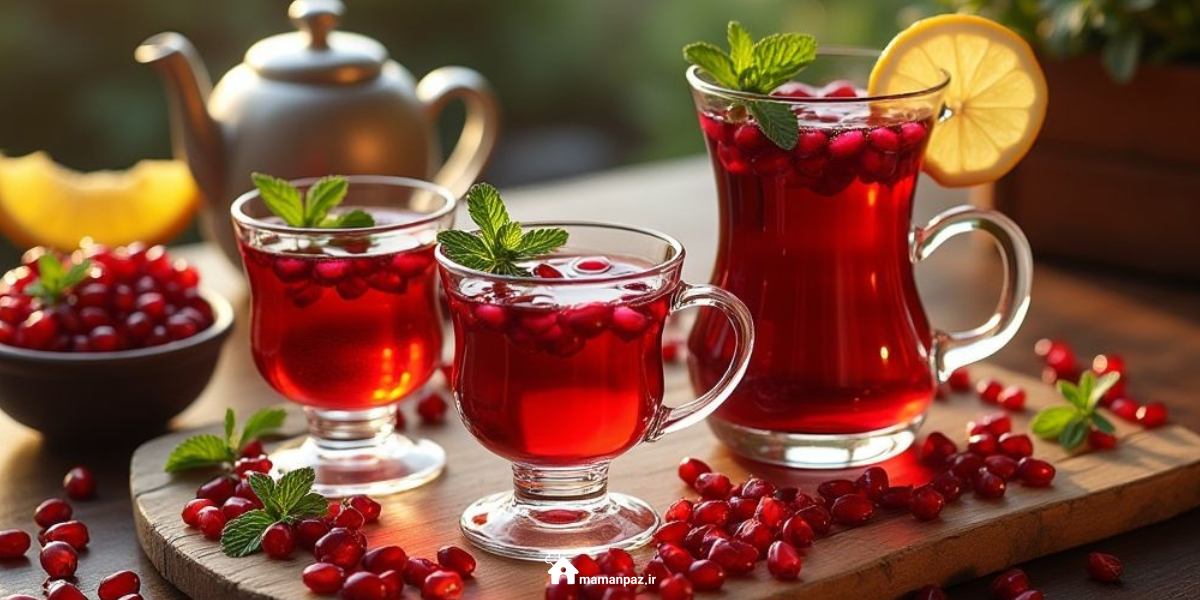 دمنوش دانه انار