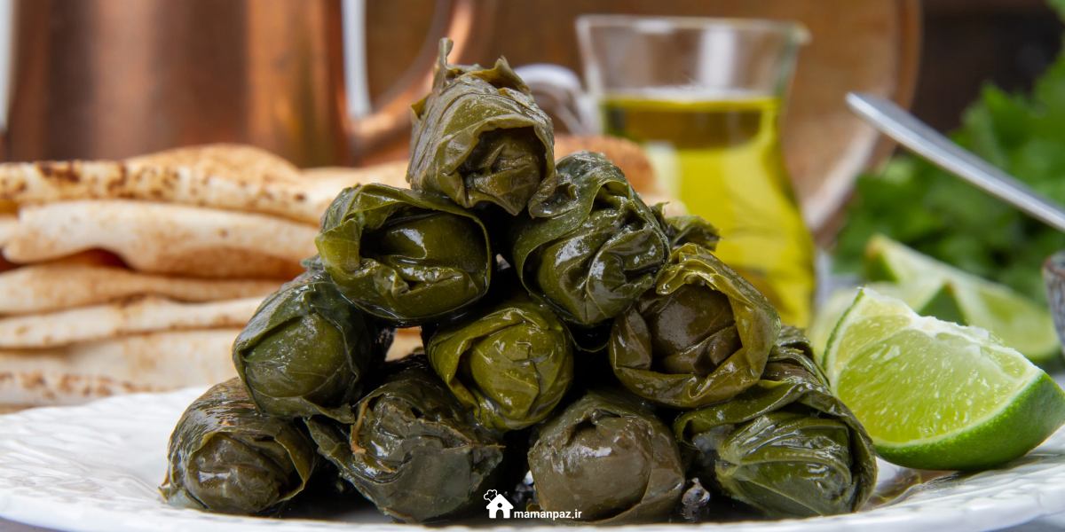 دلمه برگ مو