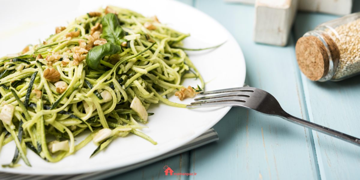 اسپاگتی کدو سبز