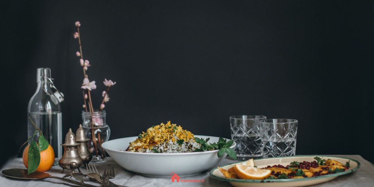 سبزی پلو با ماهی