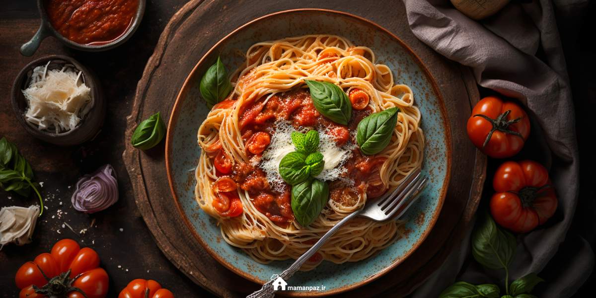 اسپاگتی گوجه فرنگی