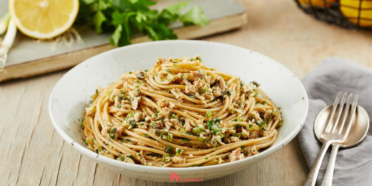 اسپاگتی تن ماهی