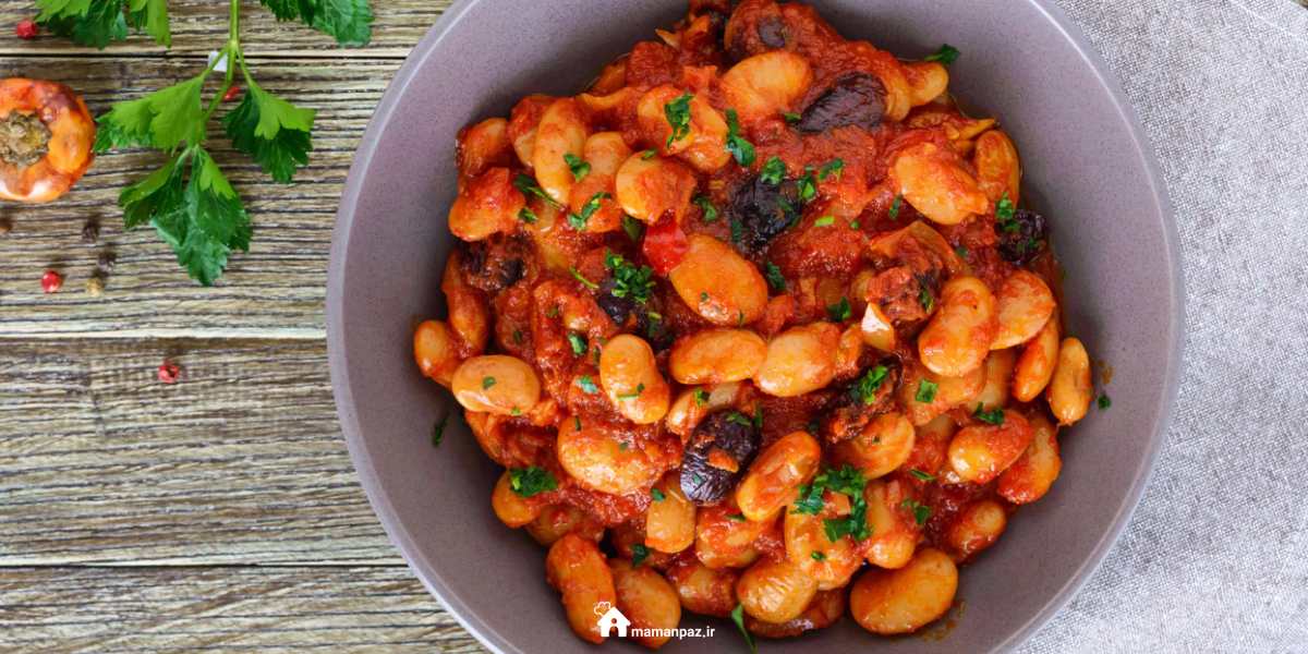 خوراک لوبیا