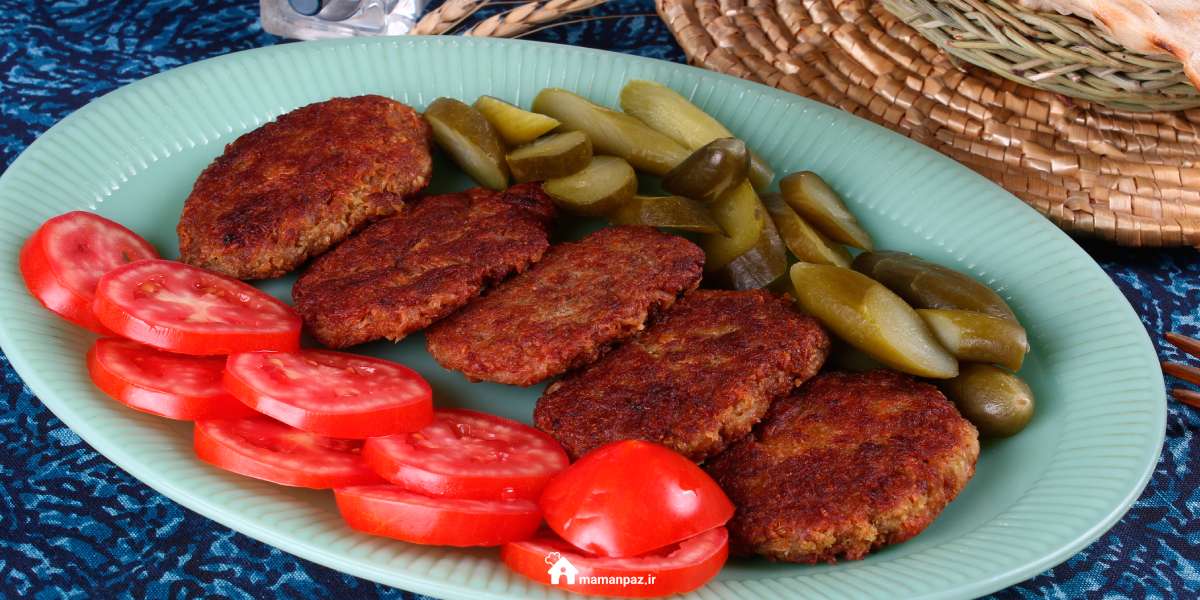 کتلت گوشت؛ غذای افطار سبک