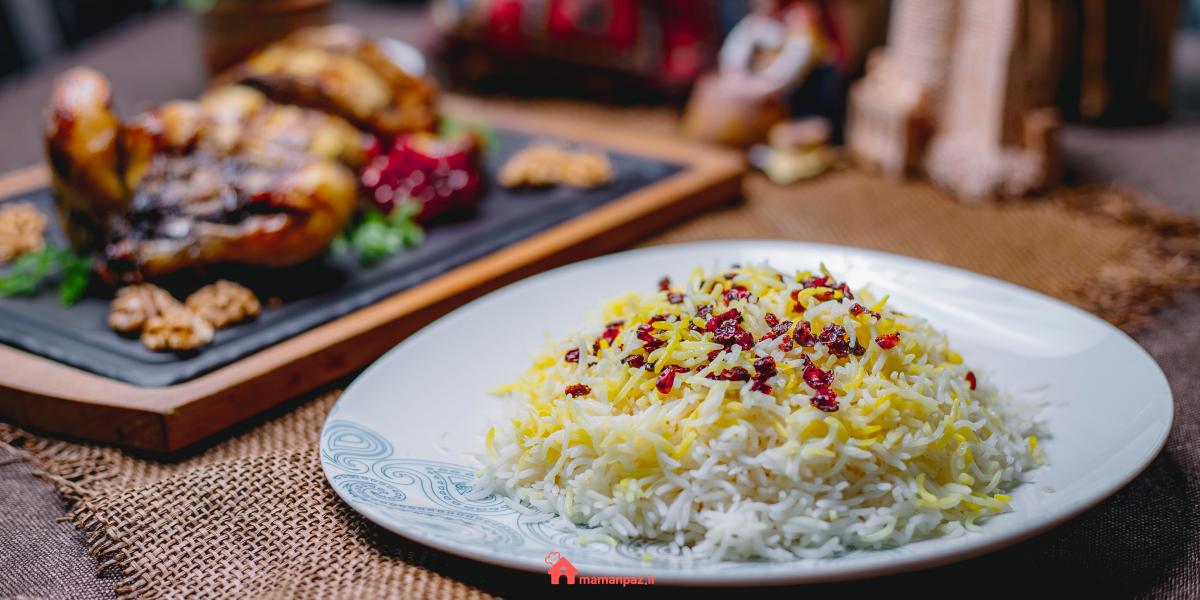 زرشک پلو با مرغ