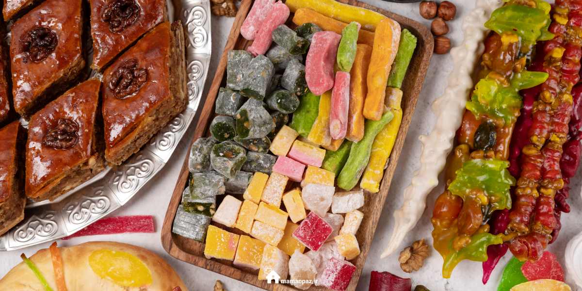 انواع دسر و شیرینی عید فطر