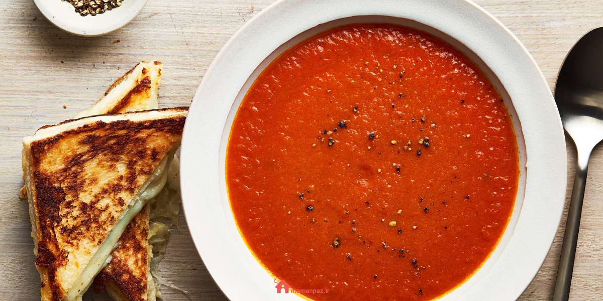 سوپ گوجه‌فرنگی