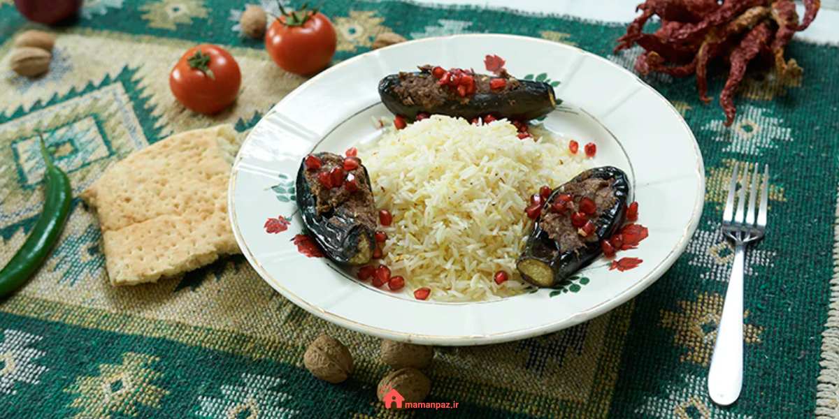 لونگی بادمجان