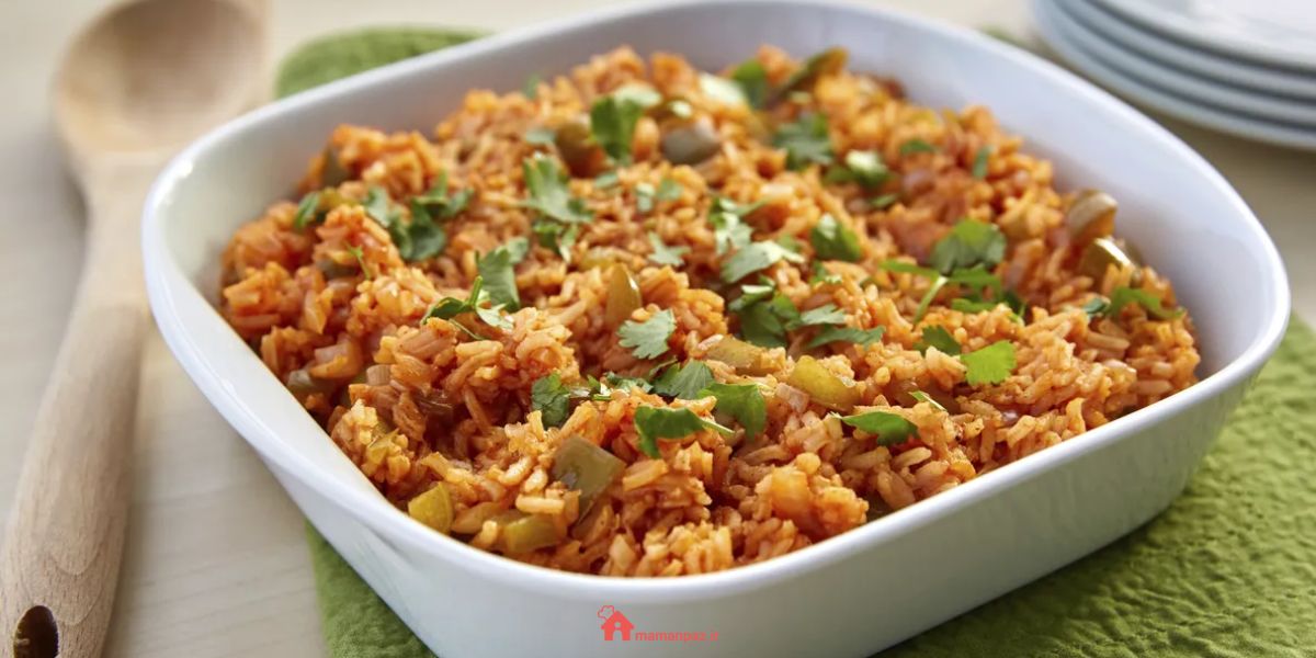 استانبولی پلو با لوبیا سبز