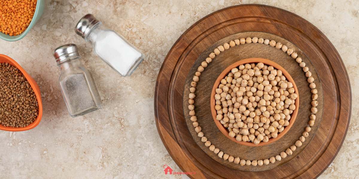 گرفتن نفخ حبوبات با نمک