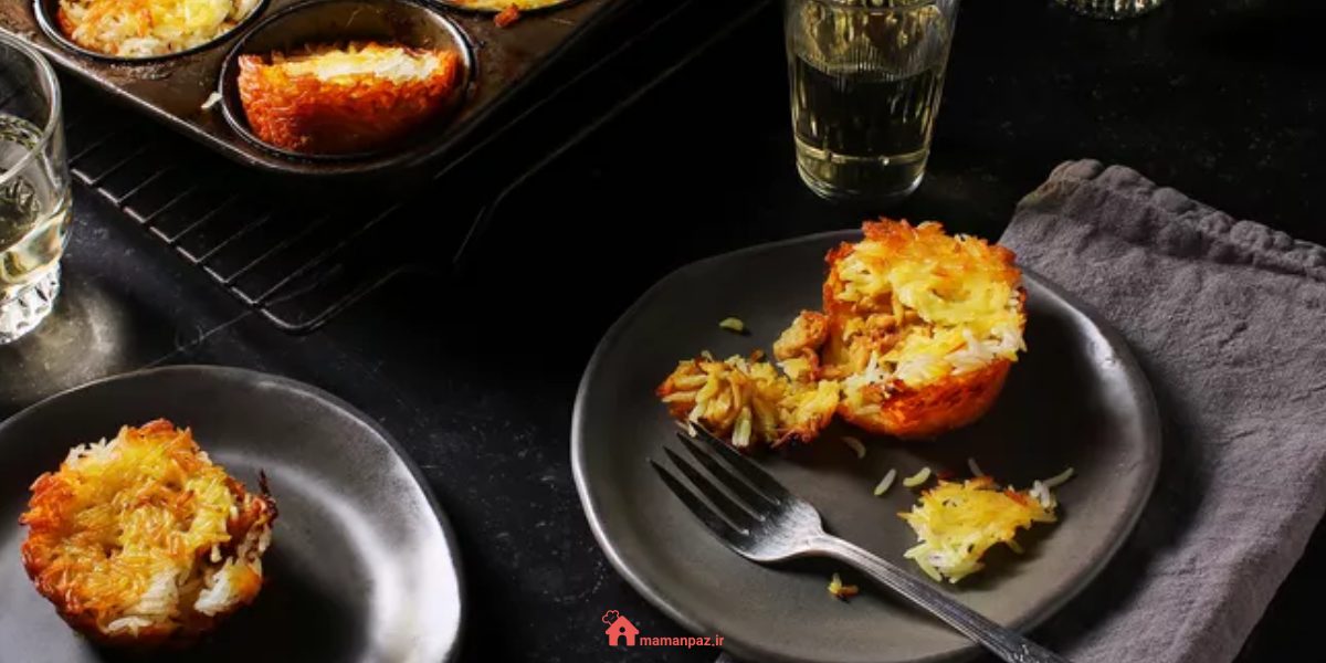 ته چین مرغ در فر