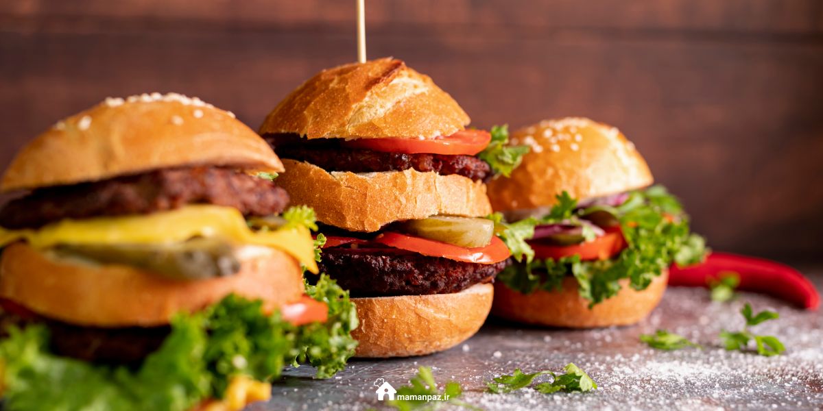 ساندویچ برگر