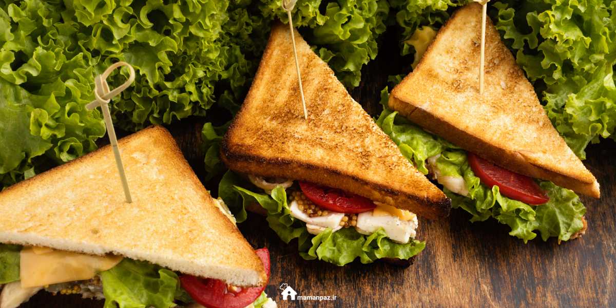 انواع ساندویچ کلاب