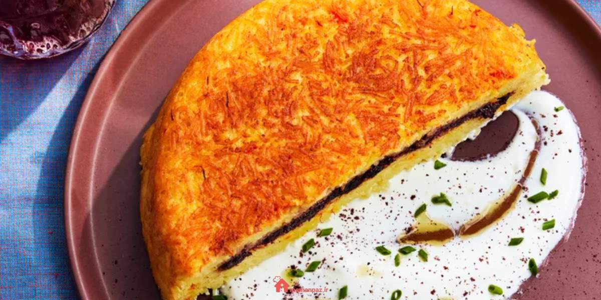 ته چین مرغ رژیمی