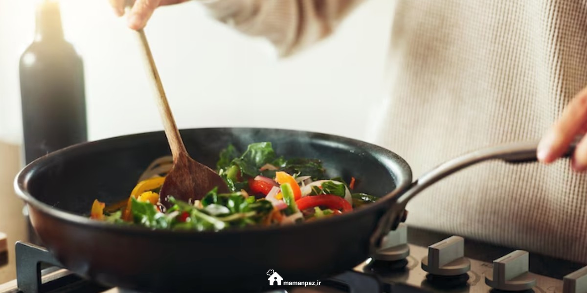 طبخ غذاها طی یک فرآیند بهداشتی