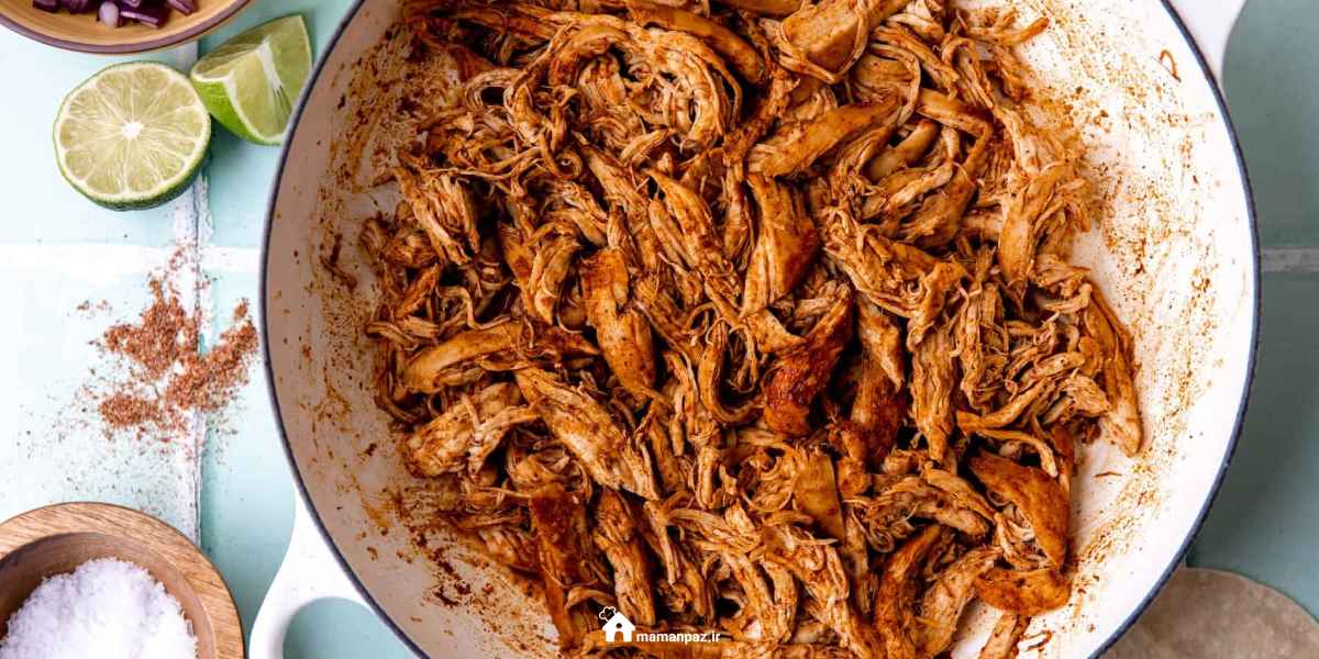 خوراک مرغ ریش ریش