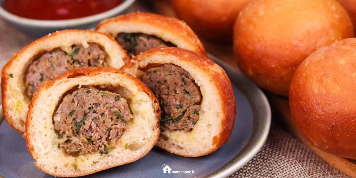 کیک گوشت لقمه‌ای