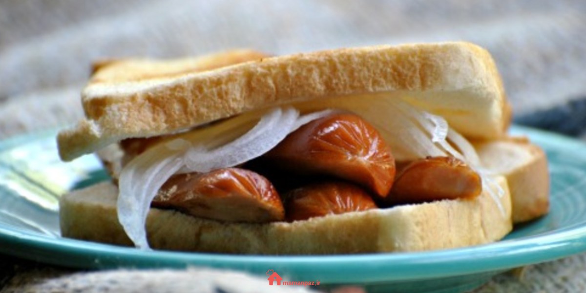 ساندویچ امریکن هات داگ