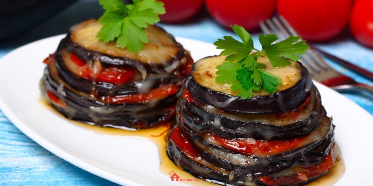 گراتن بادمجان رژیمی
