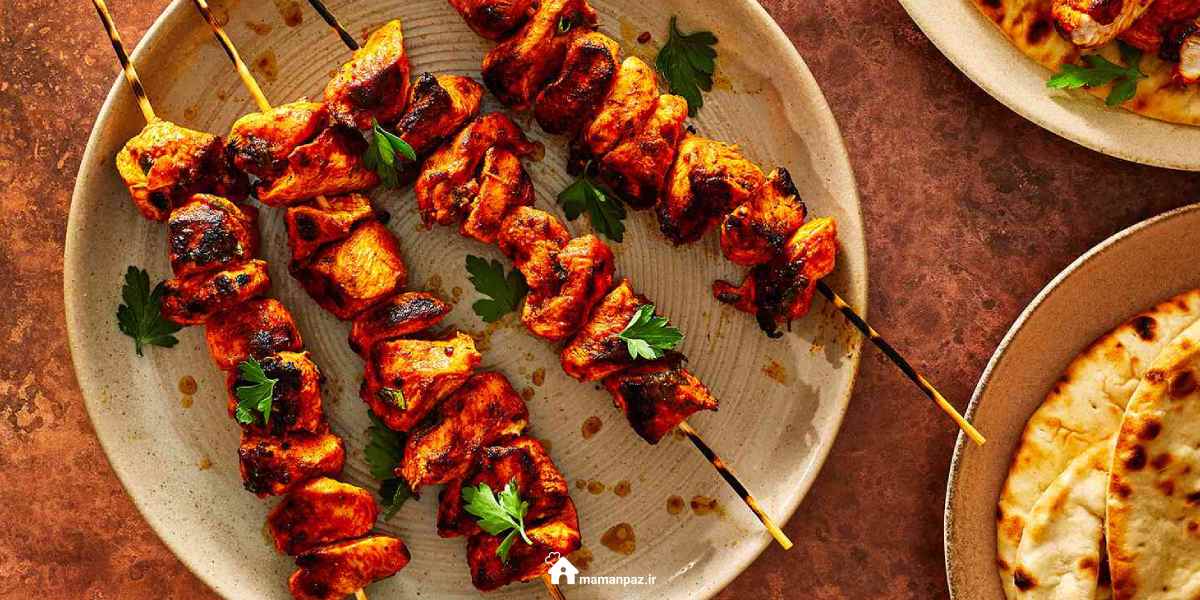 طرز تهیه جوجه کباب مراکشی