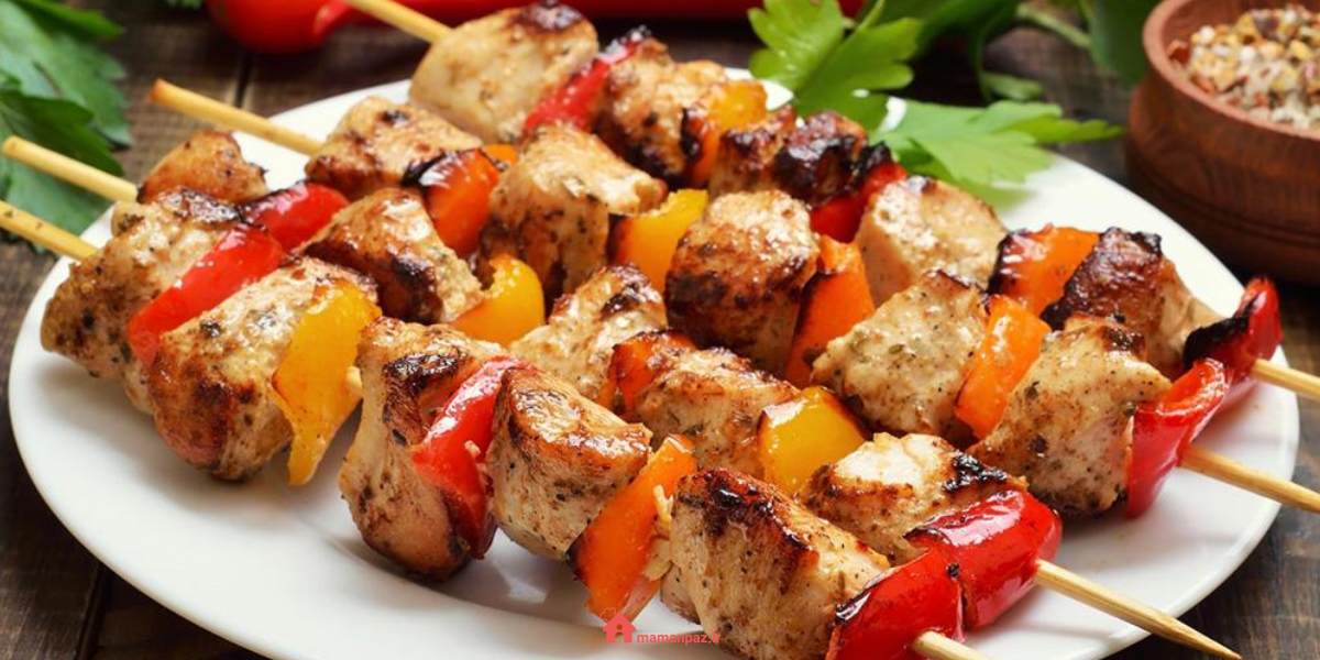 جوجه کباب شیش طاووق عربی