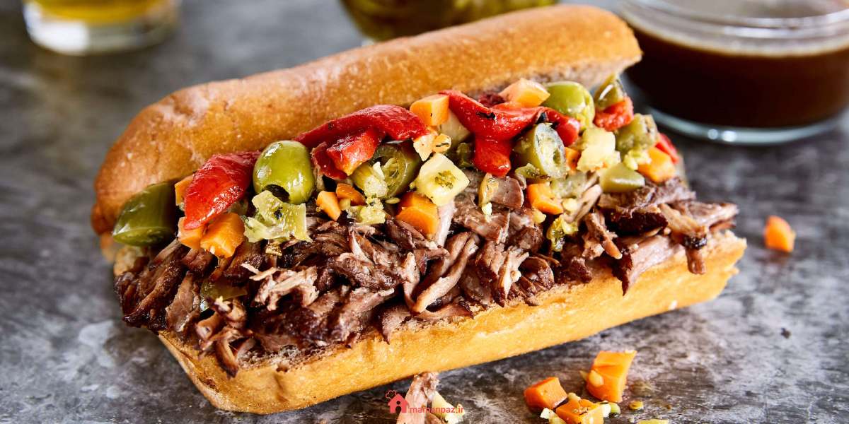 ساندویچ رست بیف ایتالیایی