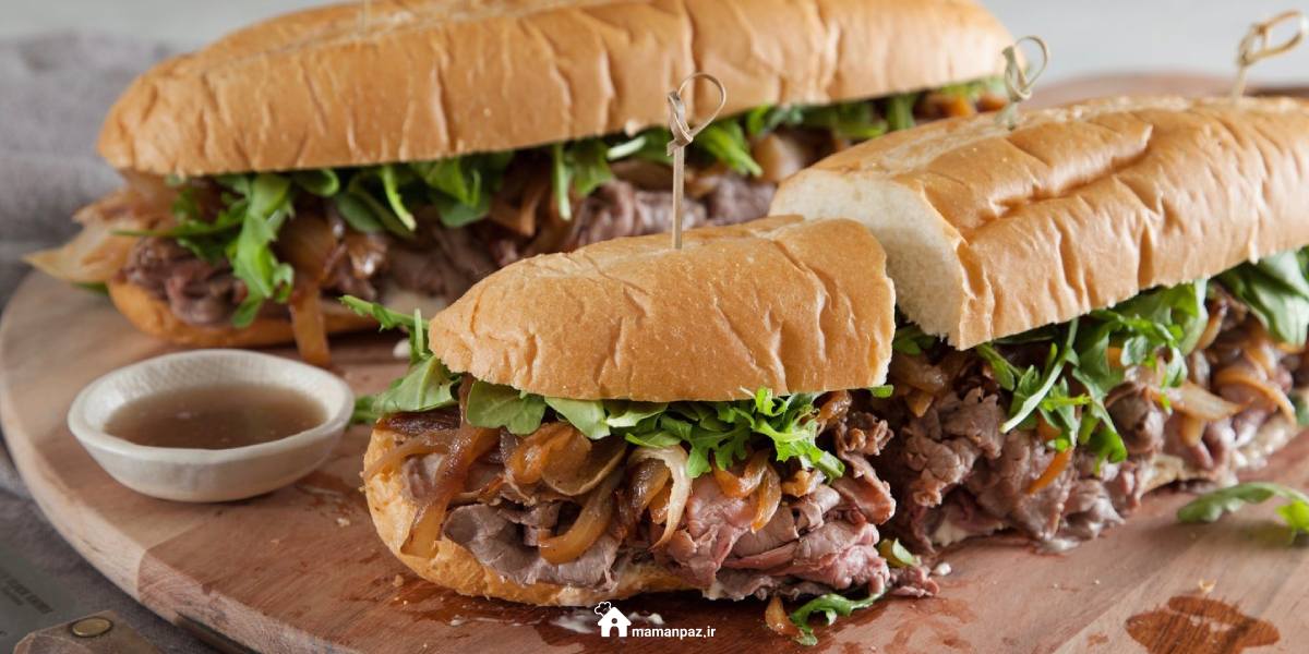 ساندویچ رست بیف ارمنی