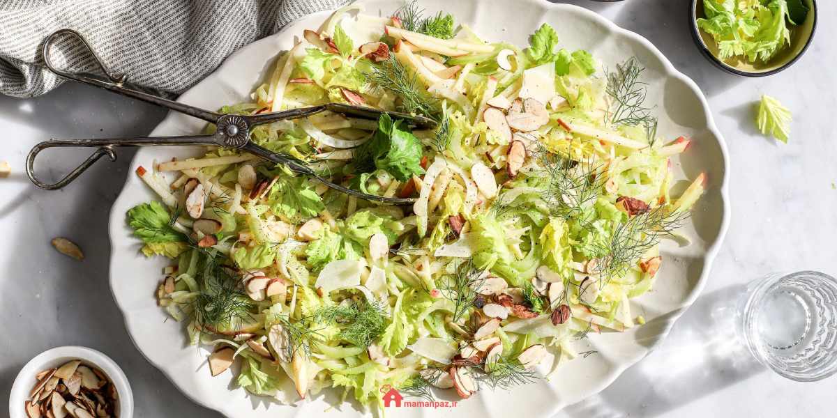 سالاد رژیمی با کاهو