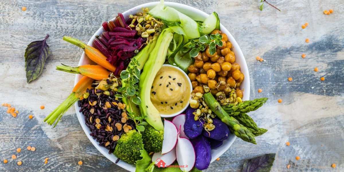 کالری سالاد سبزیجات رژیمی