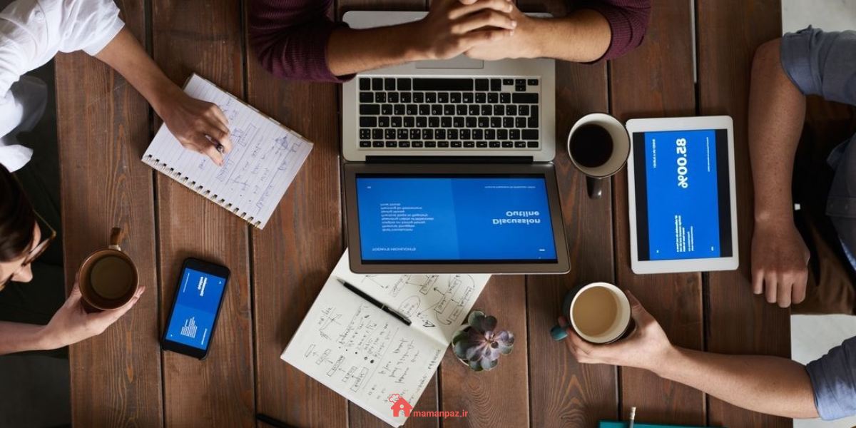 جلسه برای به اشتراک‌گذاری اطلاعات موجود در شرکت