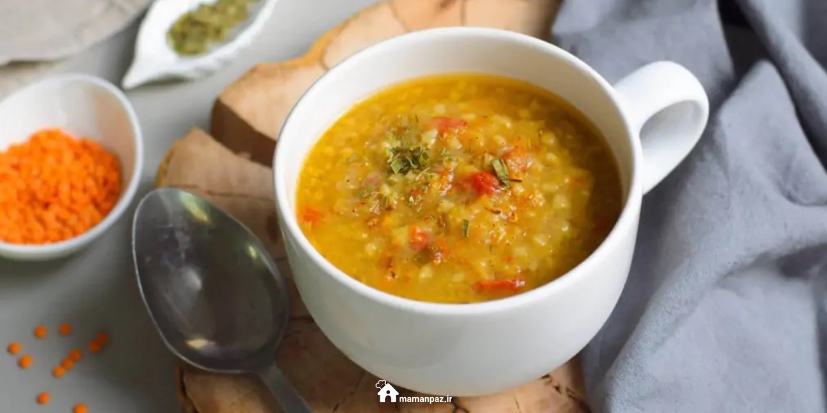 آش بلغور گندم