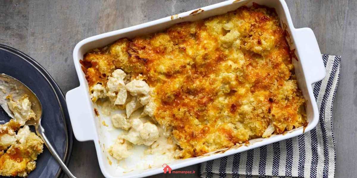 کاسرول گل کلم