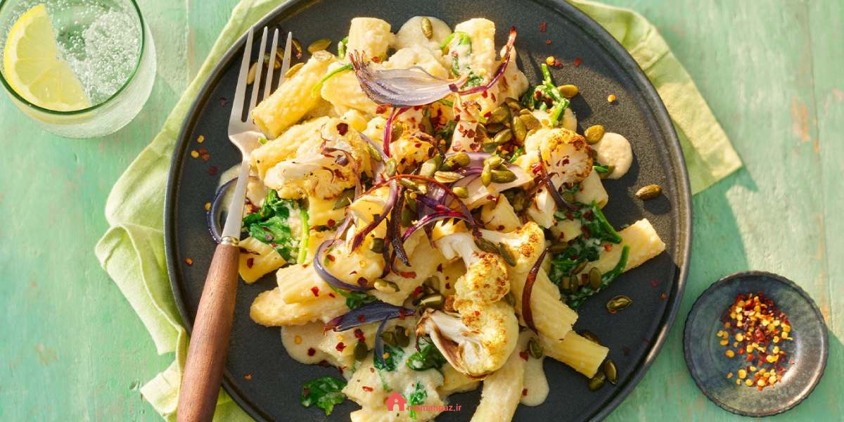 پاستای گل‌ کلم