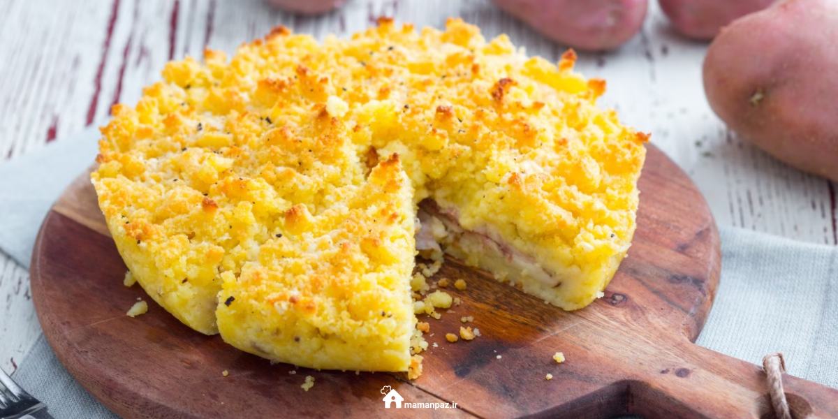 کرامبل سیب زمینی