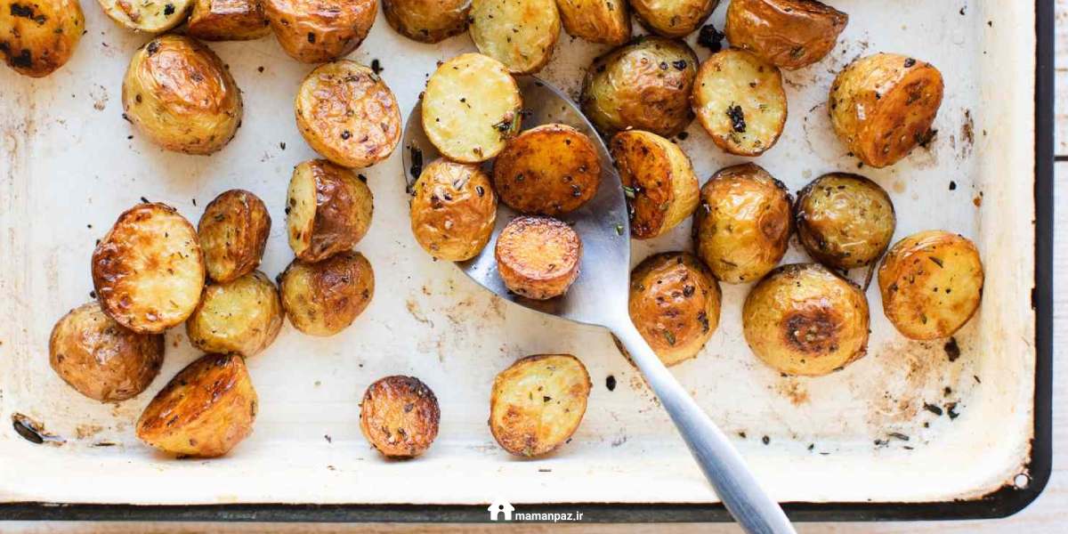 سیب زمینی تنوری