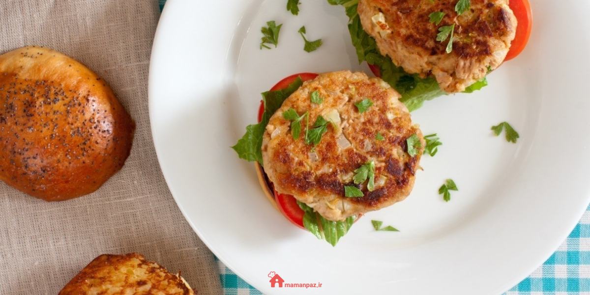 برگر تن ماهی